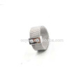 Fashion CZ Stone Crystal Stainless Steel Mesh Ring